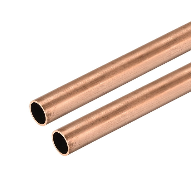 Copper Round Tube 3 mm OD 1 mm Wall Thickness 300 mm Long Hollow Straight Pipe Tube 